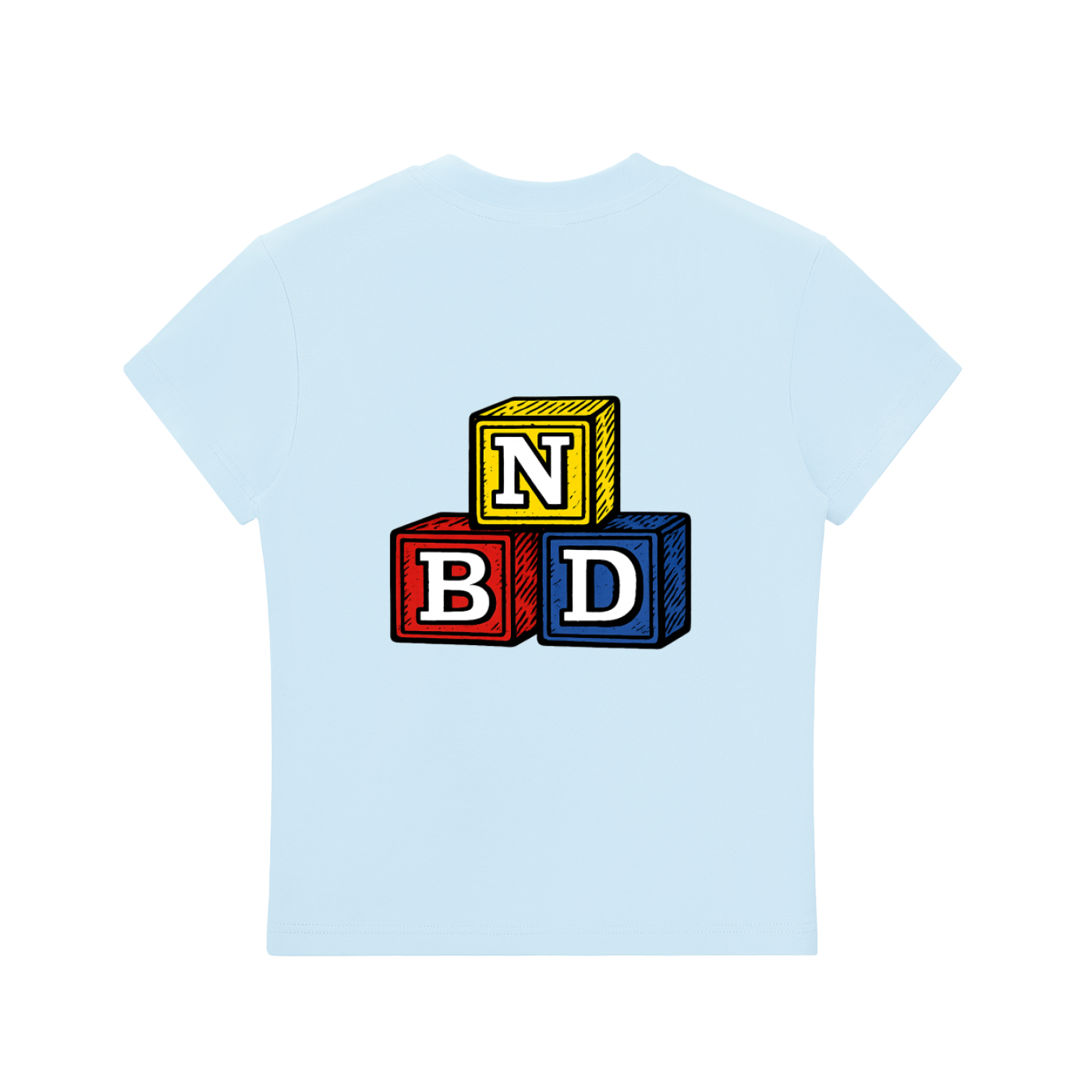 Blocks Bodycon T-Shirt