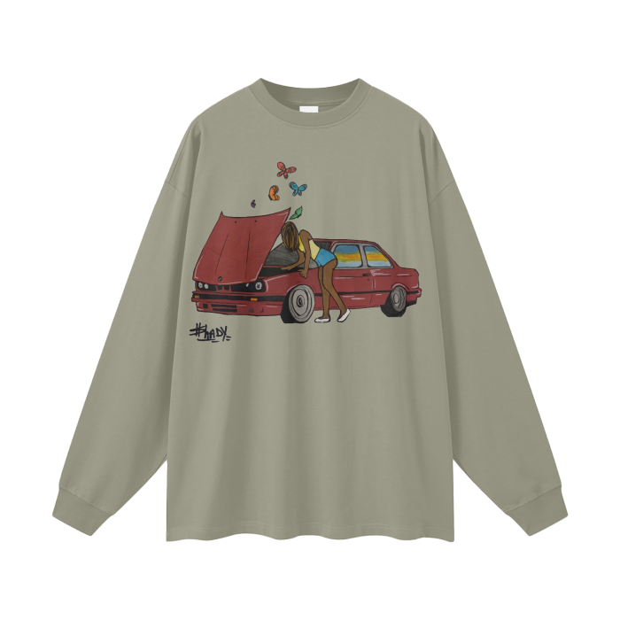 Wearable Art Long Sleeve T-Shirt ($hady Collab)