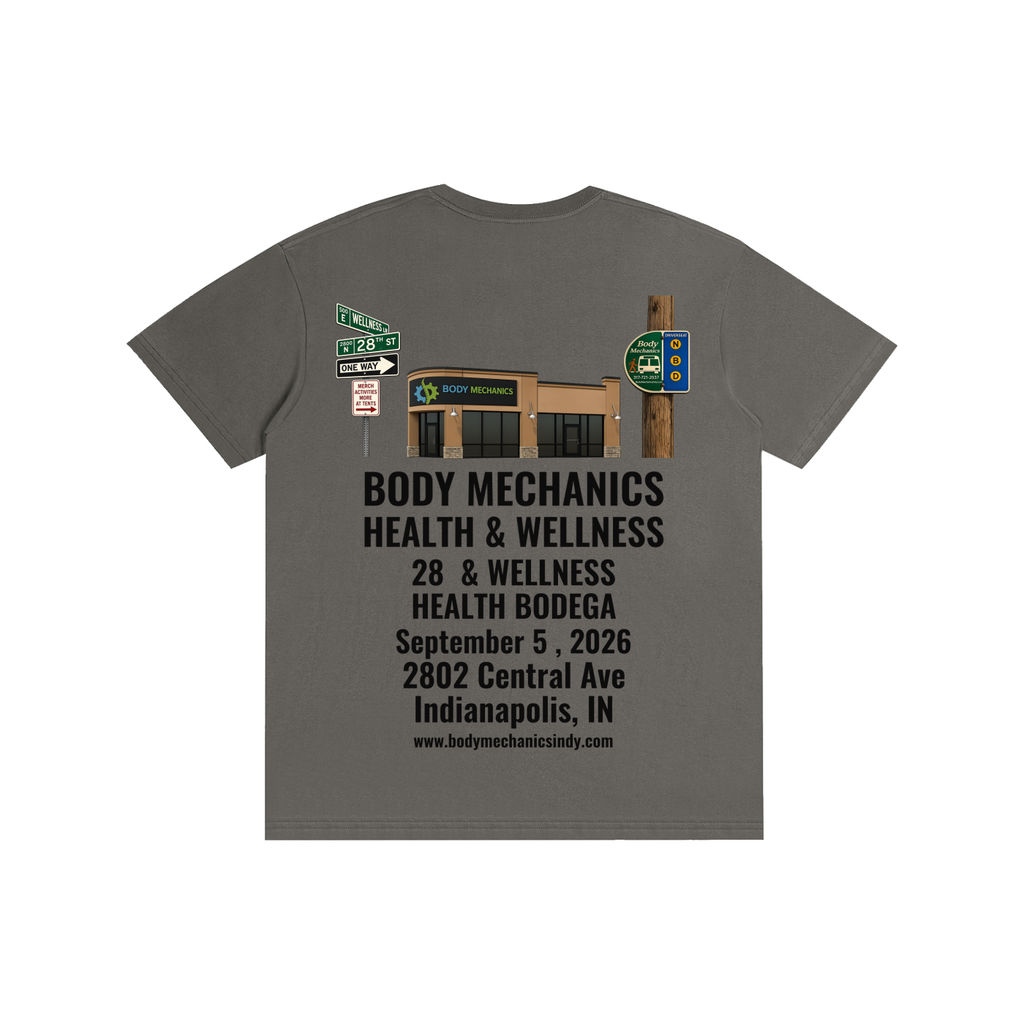 Body Mechanics STREET Pure Cotton Unisex T-Shirt 5.8oz