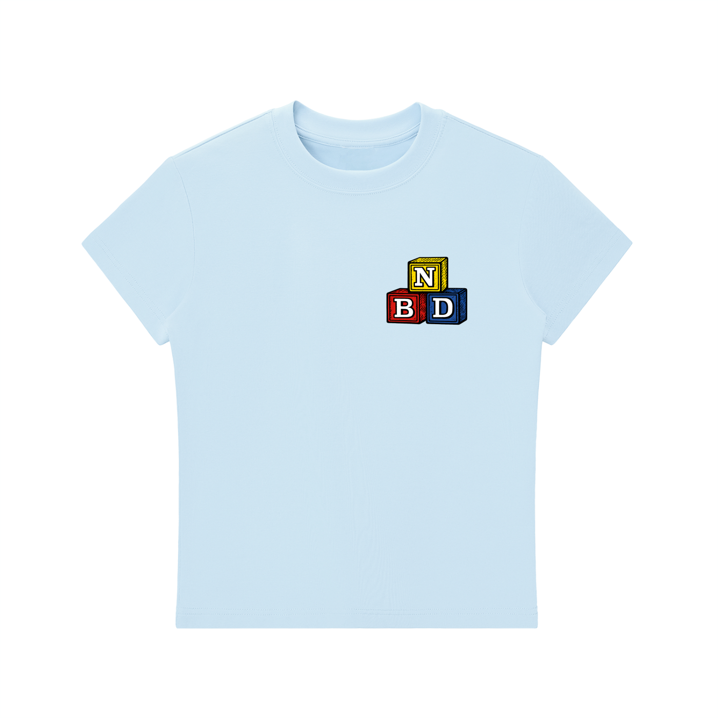 Blocks Bodycon T-Shirt