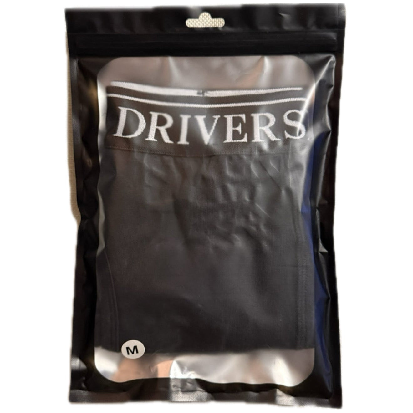 Packaged product with 'DRIVERSEAT' branding on a white background