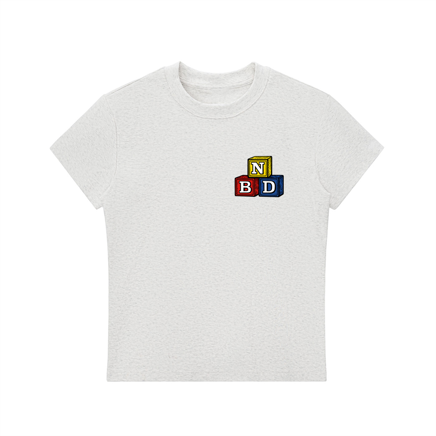 Blocks Bodycon T-Shirt
