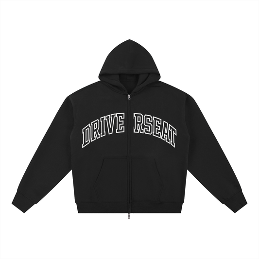 Essential Arch Fleece Zip-Through Hoodie