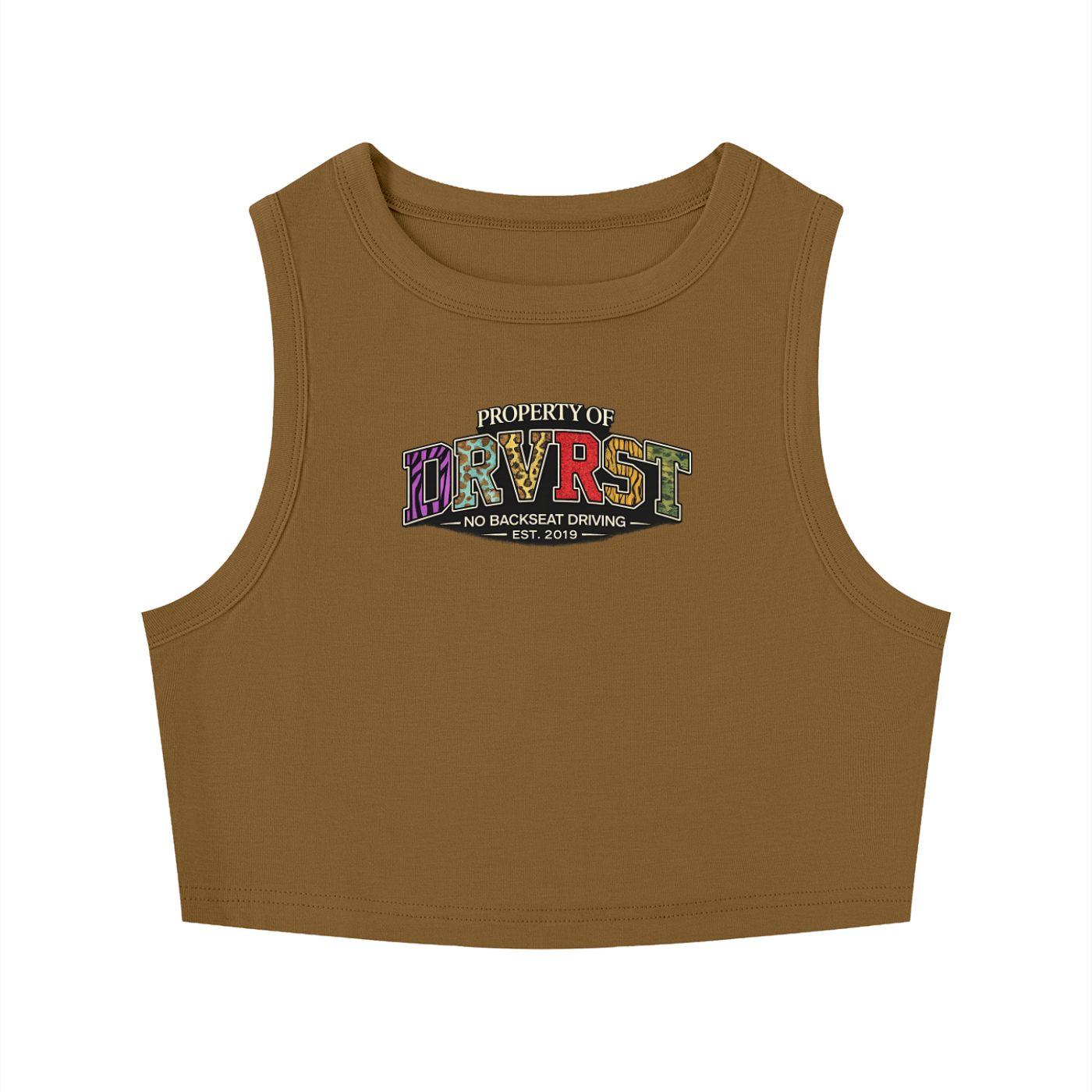 Property Crewneck Crop Tank Top