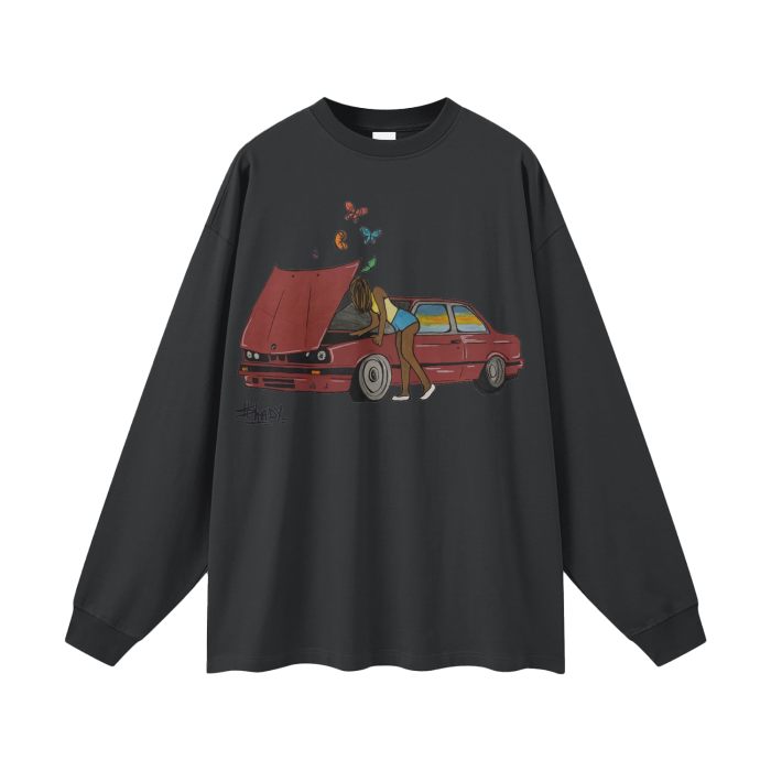 Wearable Art Long Sleeve T-Shirt ($hady Collab)