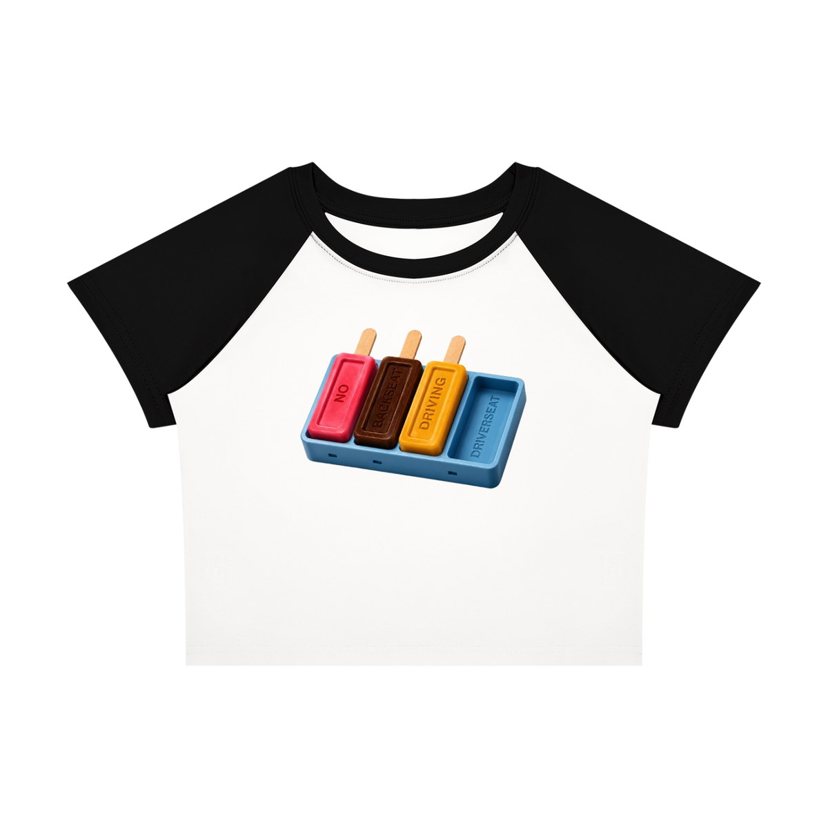 Women’s Ice Cream Raglan T-Shirt