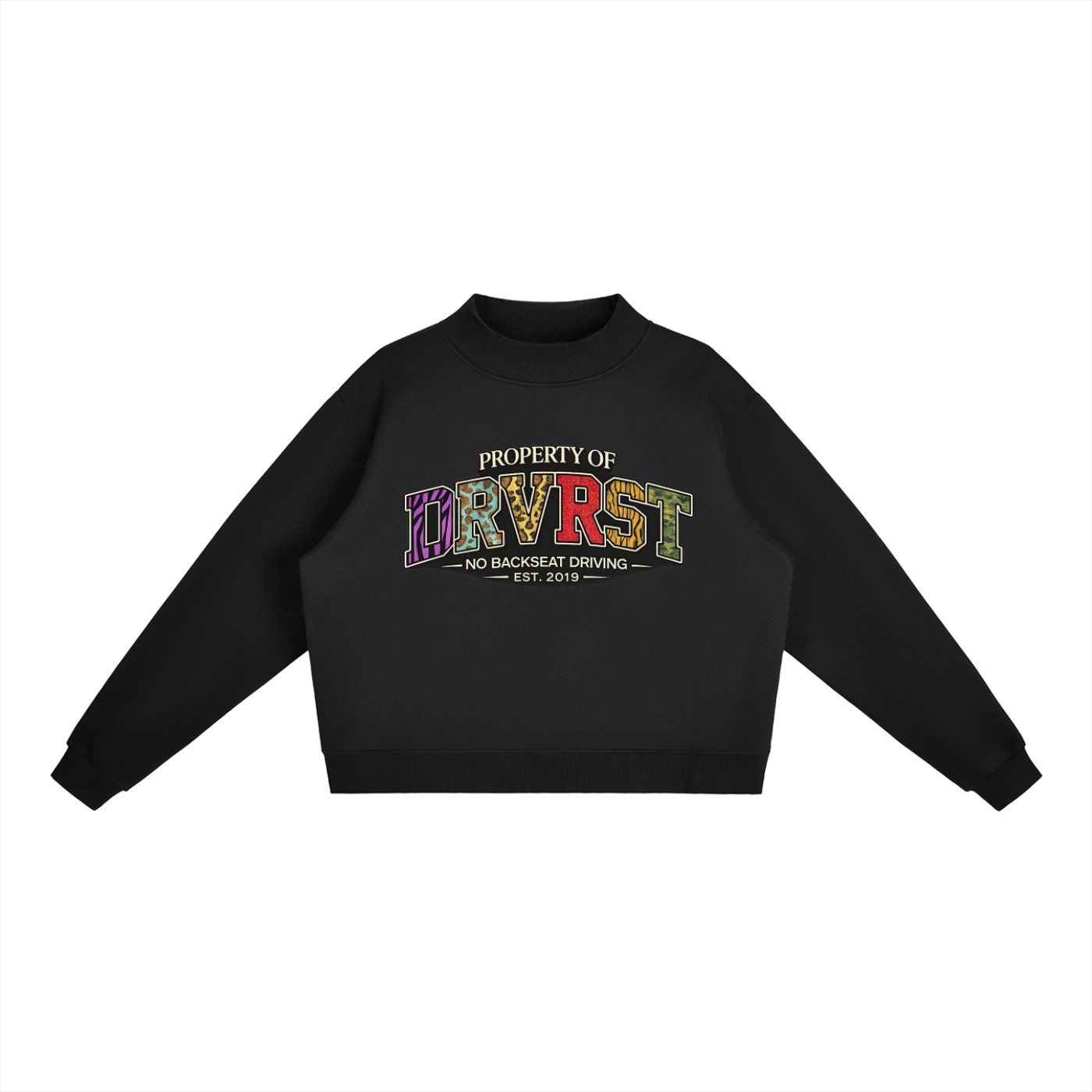 Property Fleece Mock-Neck Sweatshirt