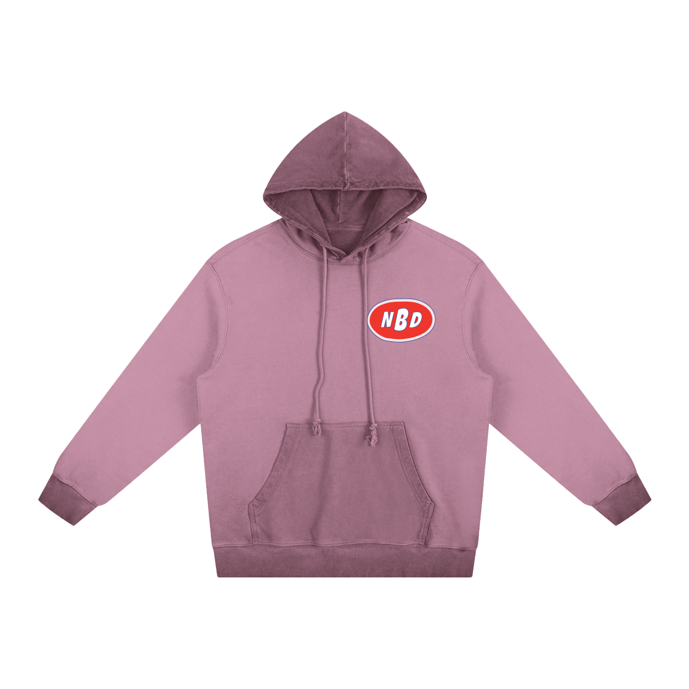 NBD Vintage Stone Washed Colorpointed Hoodie