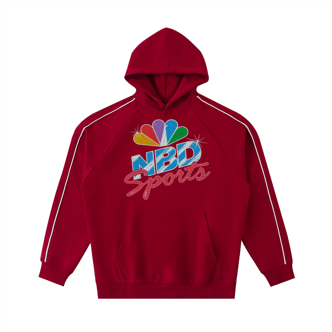 Primetime Contrast Piping Hoodie