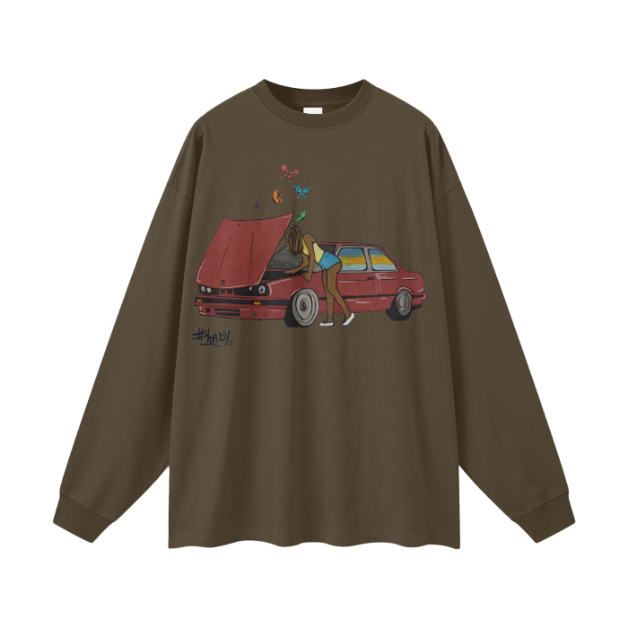 Wearable Art Long Sleeve T-Shirt ($hady Collab)