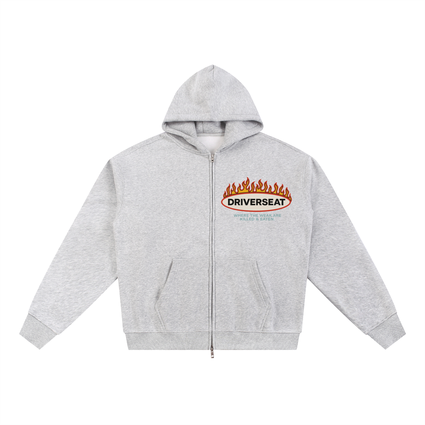 Feast or Famine Zip-Through Hoodie