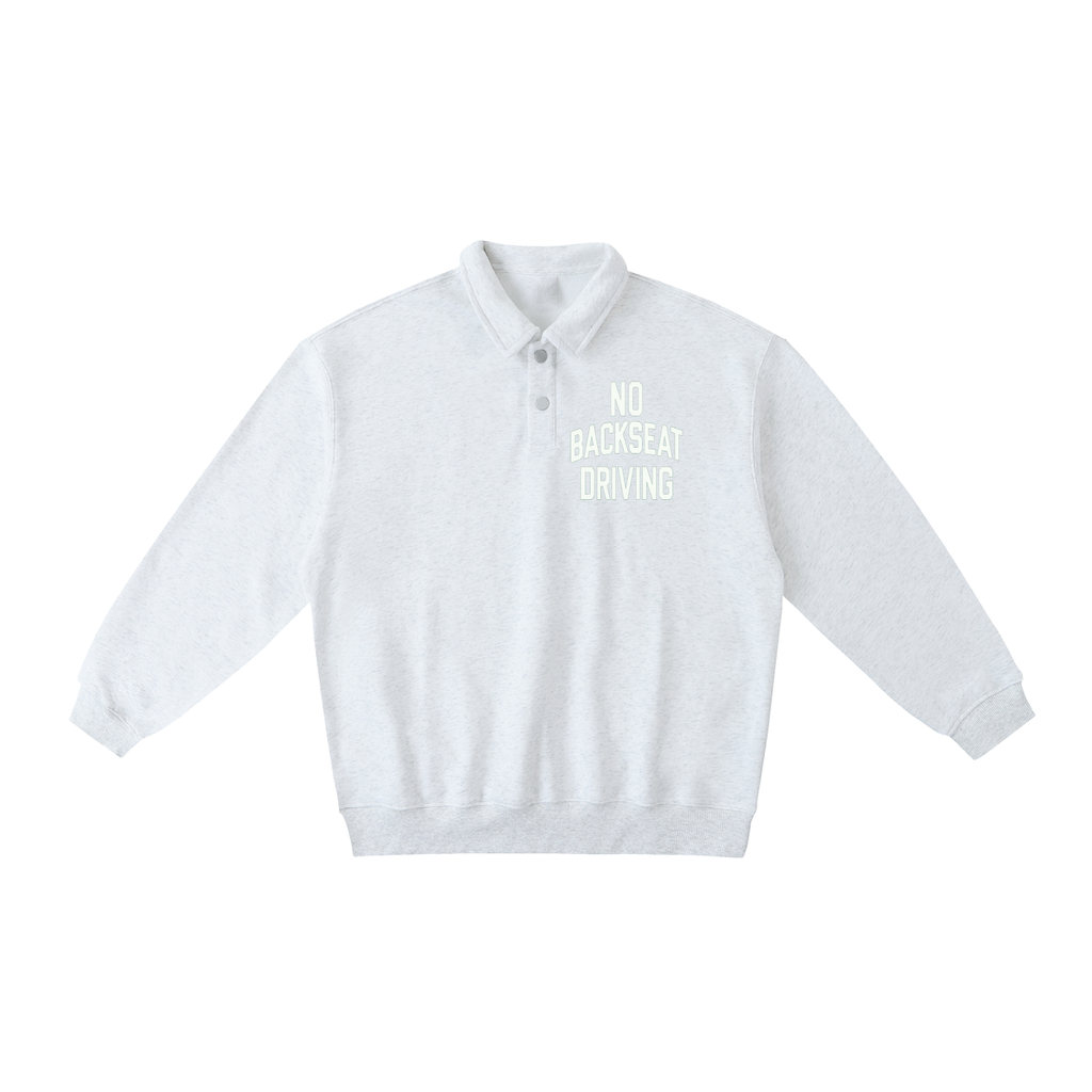 NBD Polo-Collar Sweatshirt