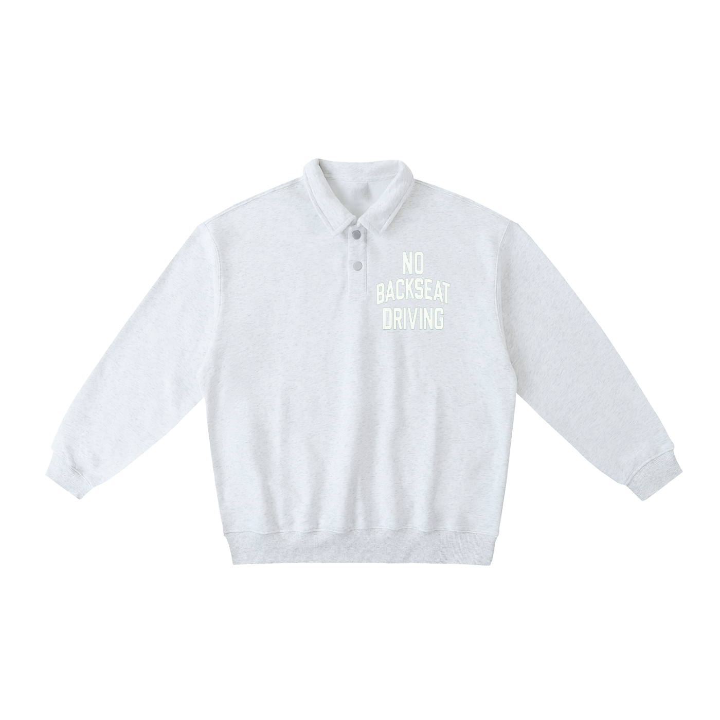 NBD Polo-Collar Sweatshirt
