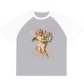 Stupid Cupid Color-Blocked T-shirt