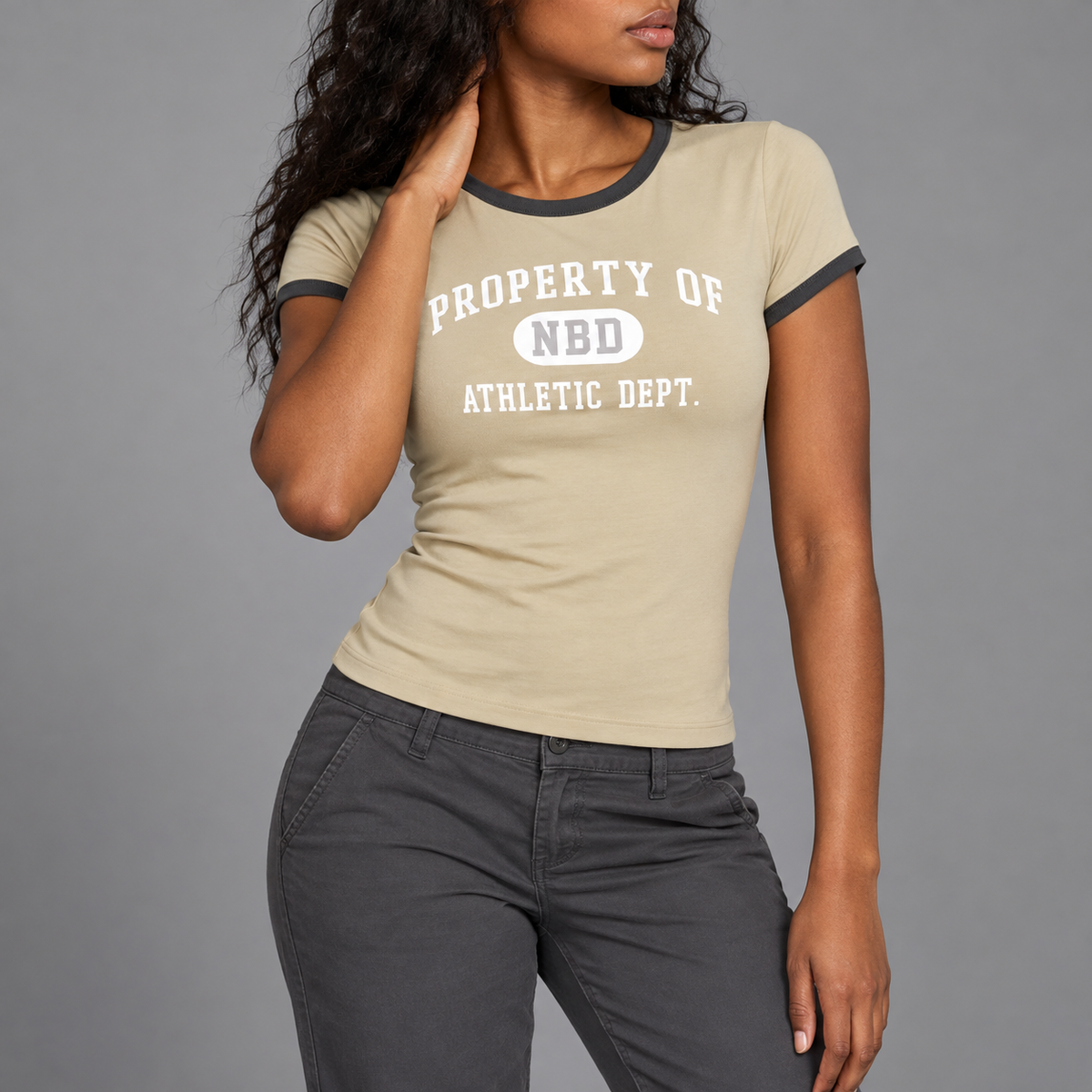 Women's Slim Color Block T-Shirt