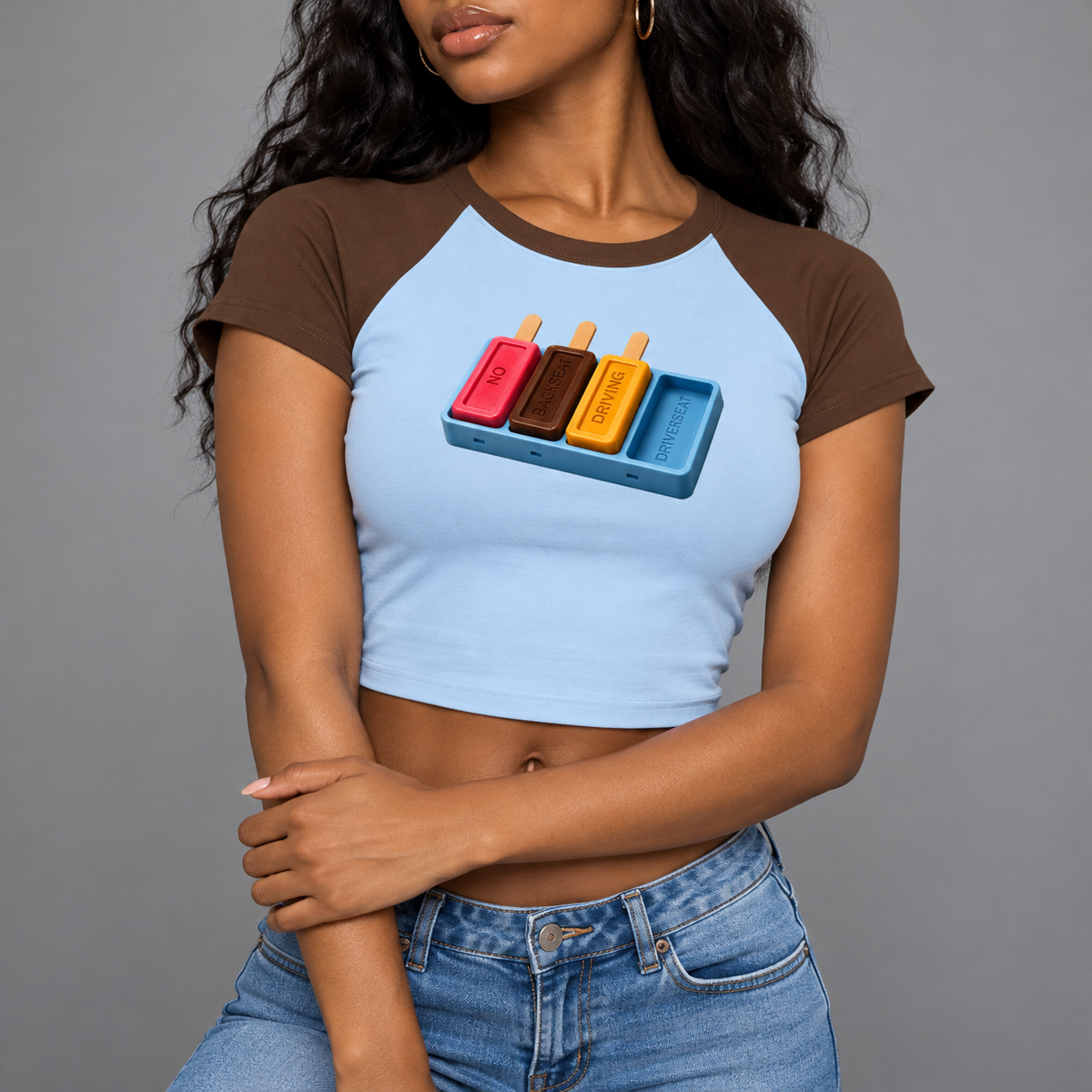 Women’s Ice Cream Raglan T-Shirt