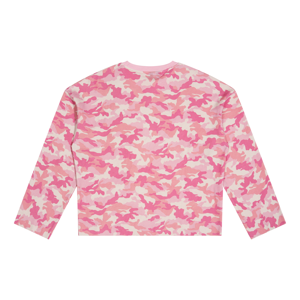 Gym Class Camo Waffle Long Sleeve