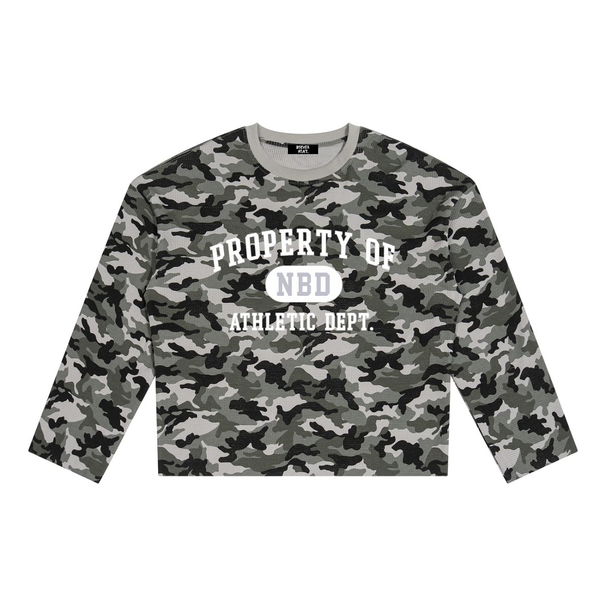 Gym Class Camo Waffle Long Sleeve