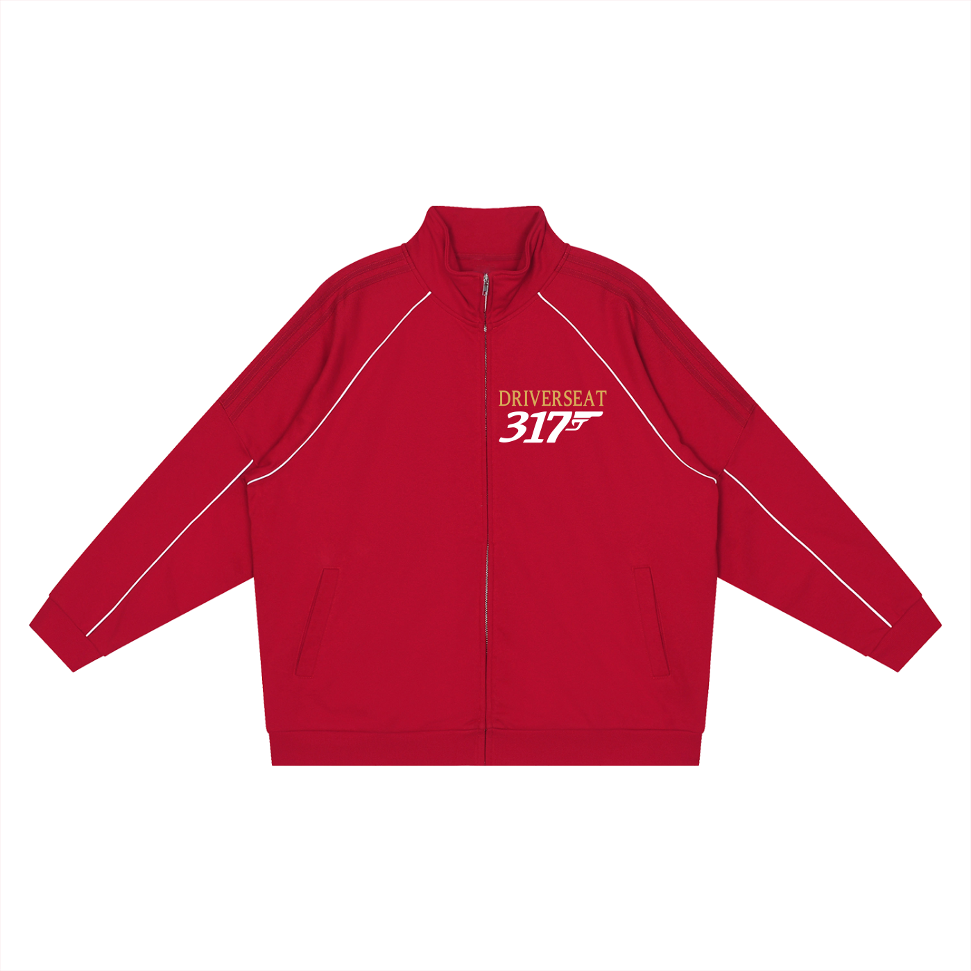 00317 Reflection Striped Sleeve  Jacket