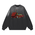 Wearable Art $hady Collab Monkey Wash Sweatshirt