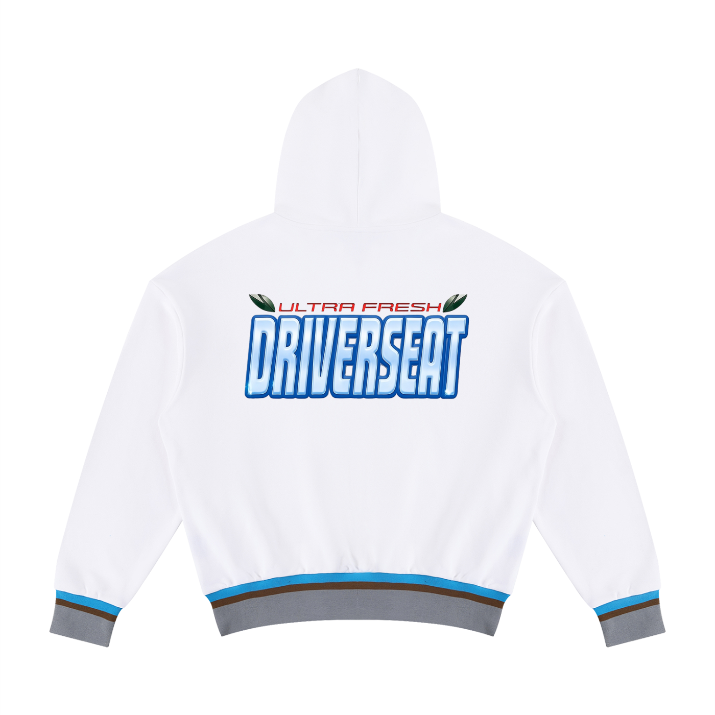 Unisex Oversized Color Block Boxy Hoodie