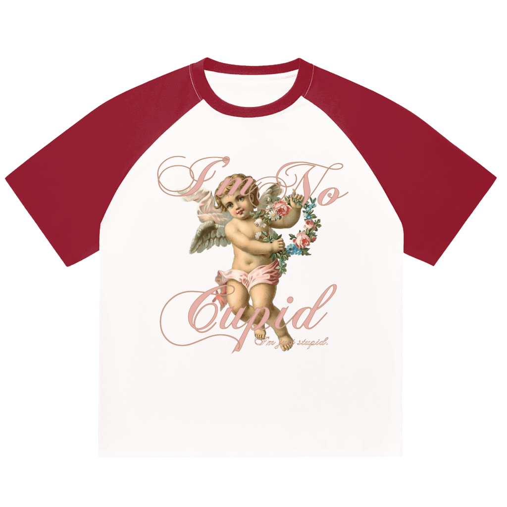 Stupid Cupid Color-Blocked T-shirt