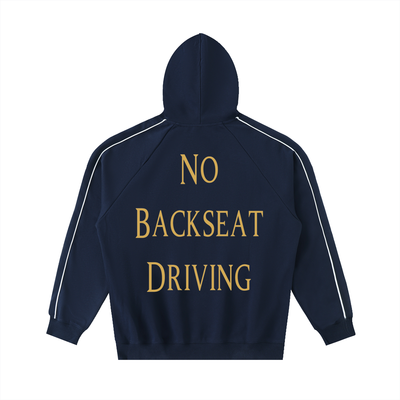 00317 Contrast Piping Hoodie