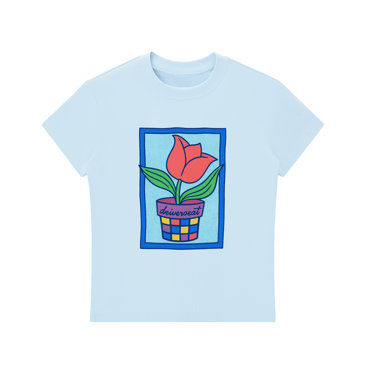 Tulip Drop Bodycon T-Shirt