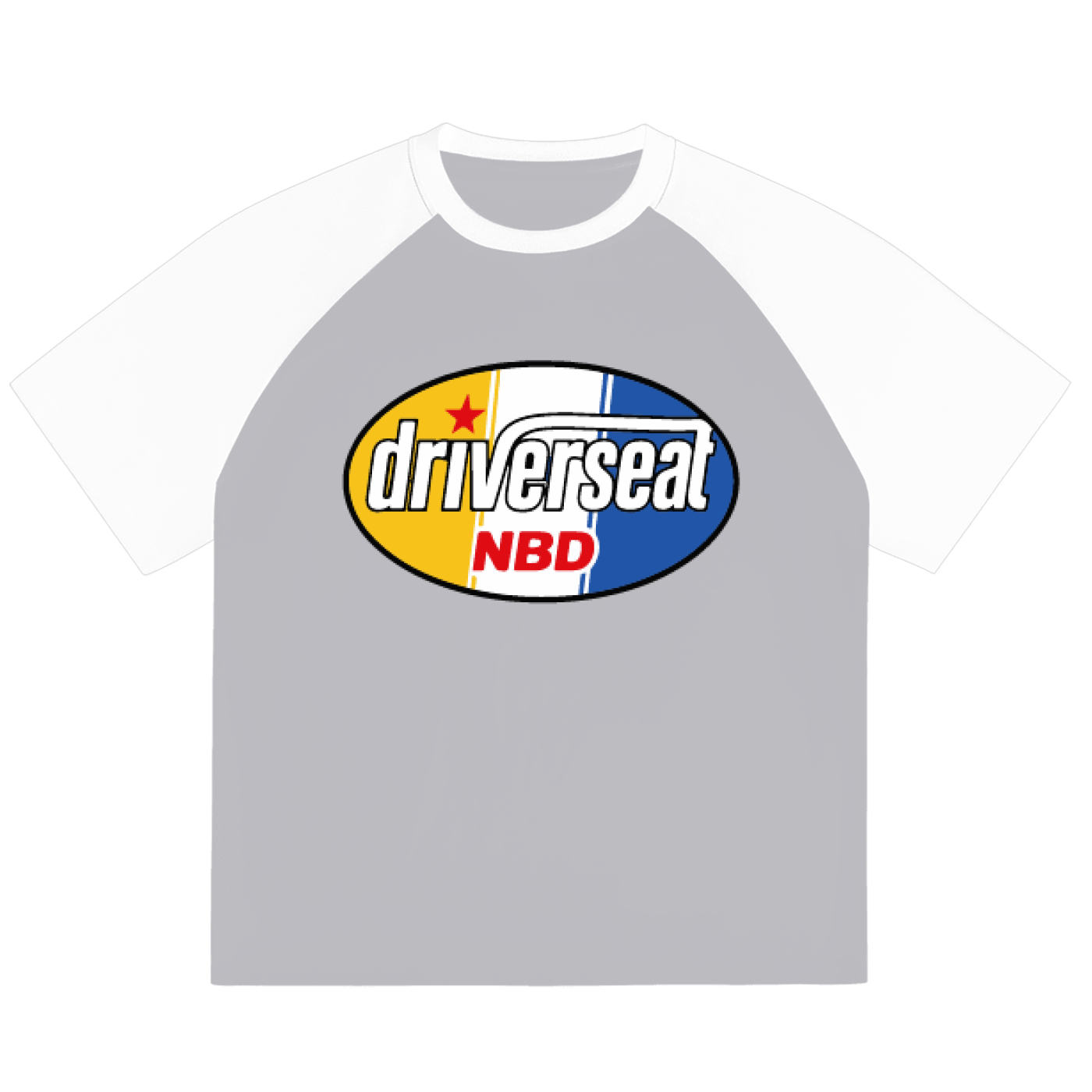 Oval Badge Color-Blocked T-shirt