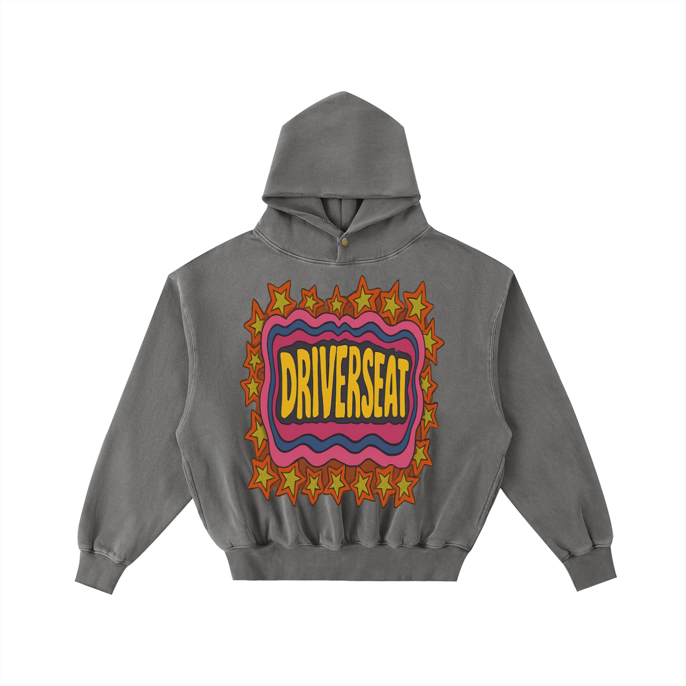 Far Out Frayed Washed Fleece Hoodie