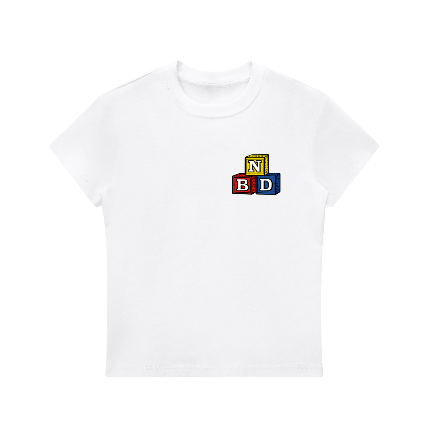 Blocks Bodycon T-Shirt