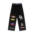 Logos Contrast Waist Pants