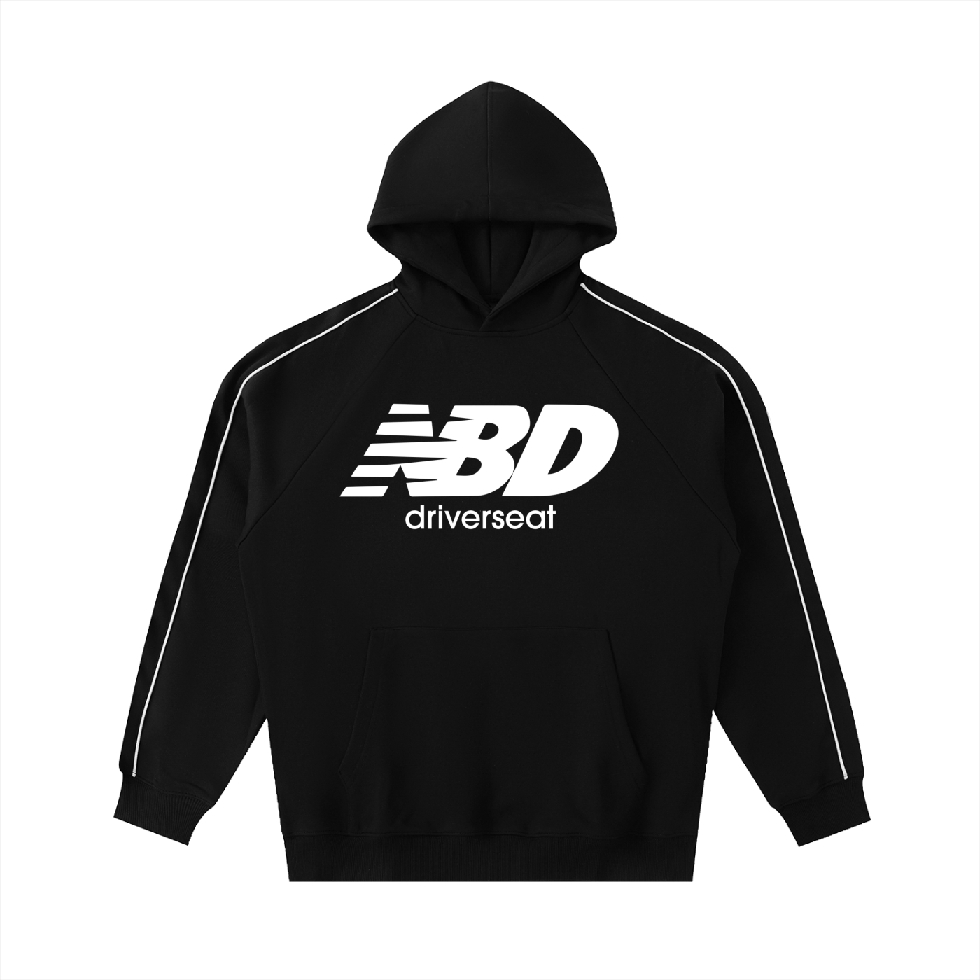 NEW Contrast Piping Hoodie