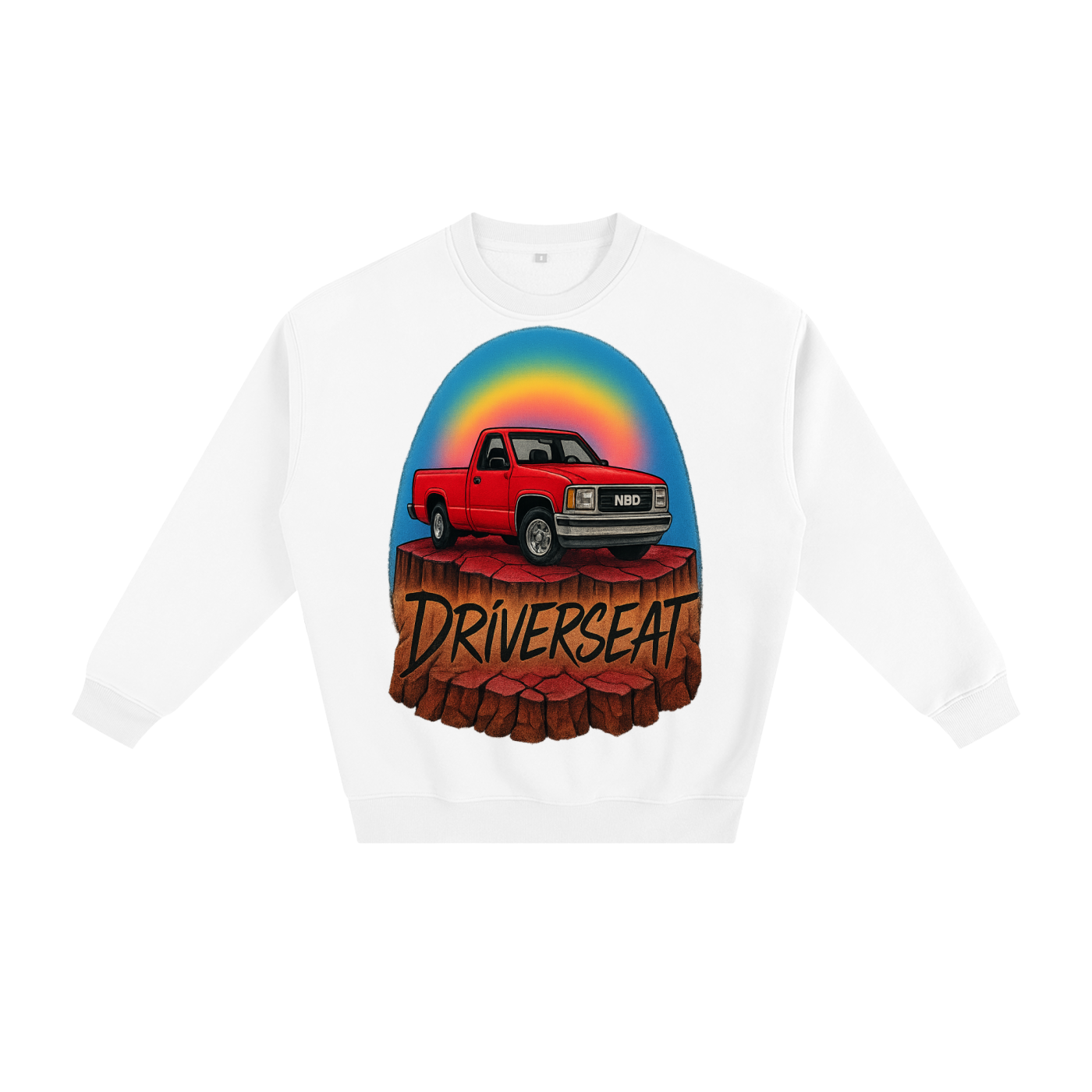 Stuck on Top Fleeced Sweatshirt