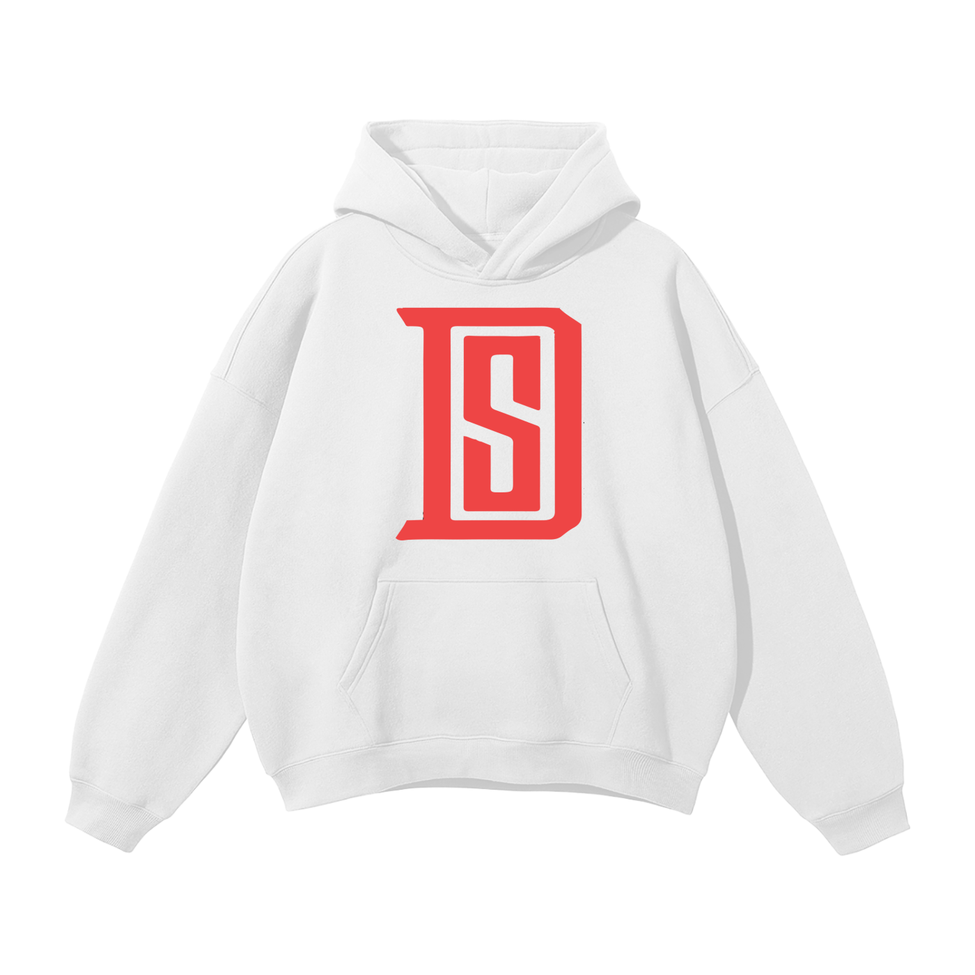 Varsity Red Fleece Hoodie