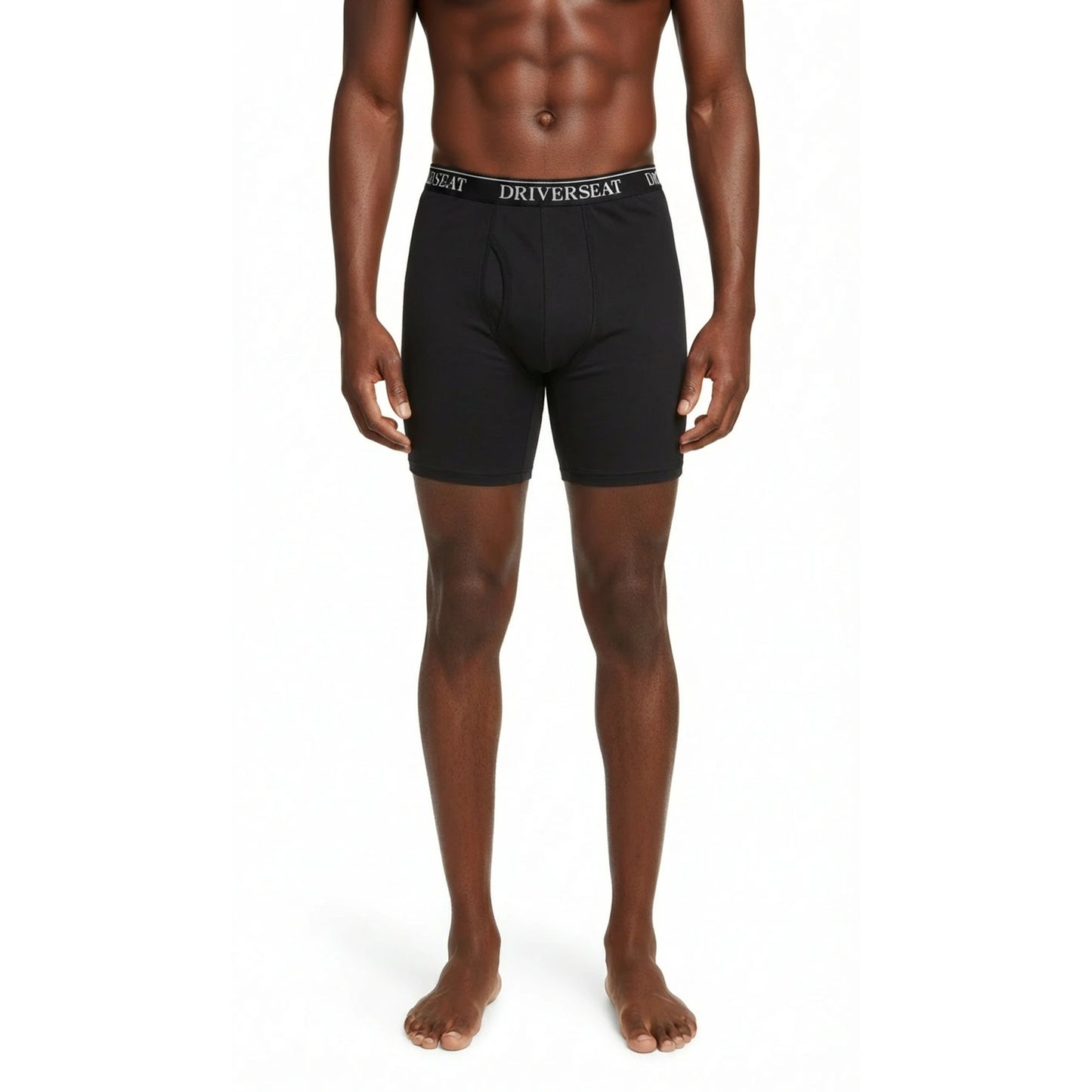 Essential Cotton Wicking Boxer Brief - Black