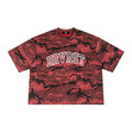 Unisex Boxy Camo Print T-Shirt