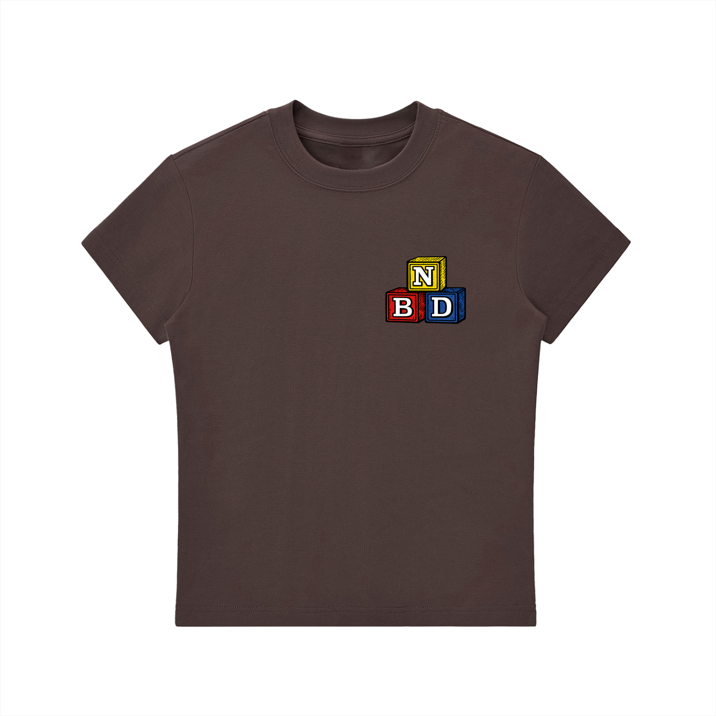 Blocks Bodycon T-Shirt