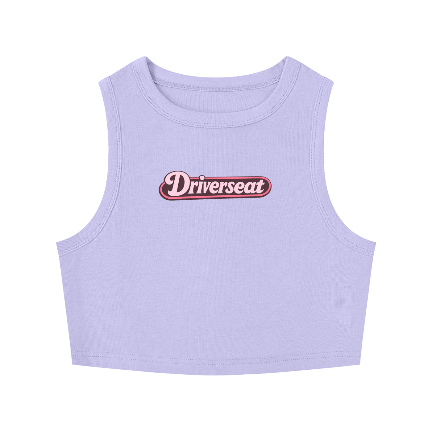 Snack Crewneck Crop Tank Top