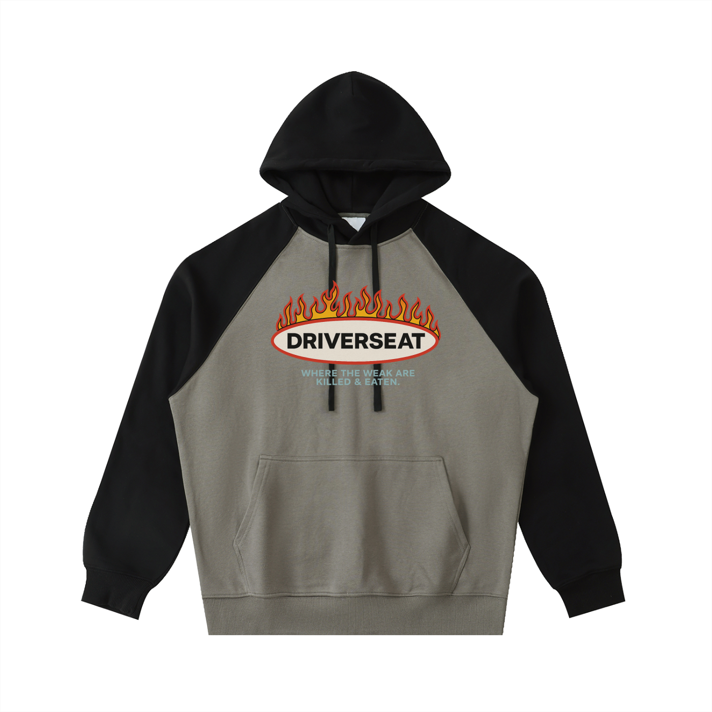 Feast or Famine Color-Block Hoodie