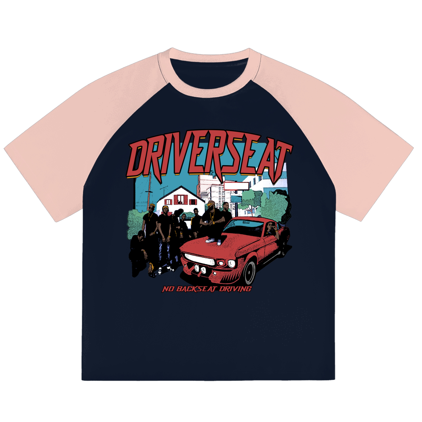 Wit Tha Crew Color-Blocked T-shirt