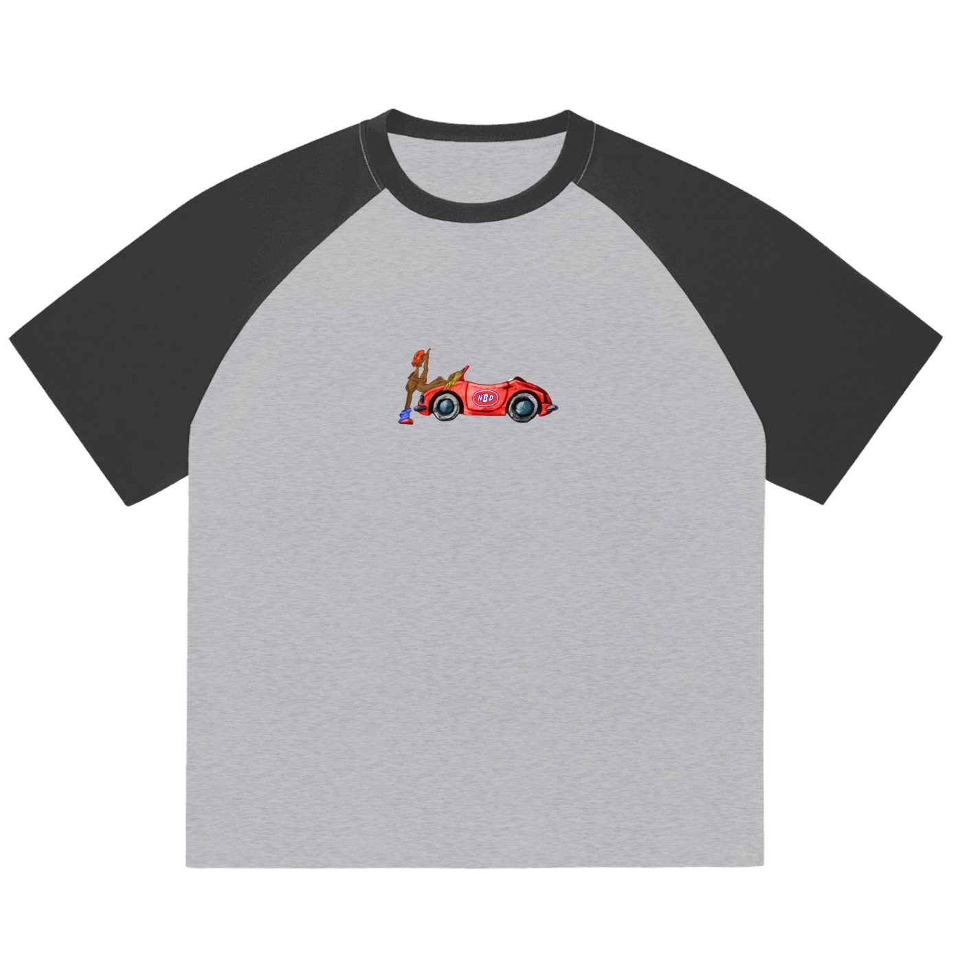 Pants Down Color-Blocked T-shirt