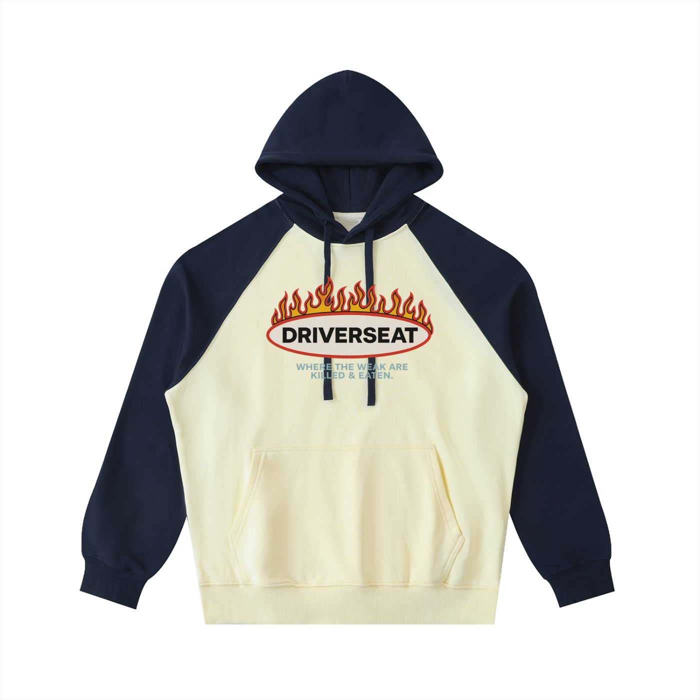 Feast or Famine Color-Block Hoodie