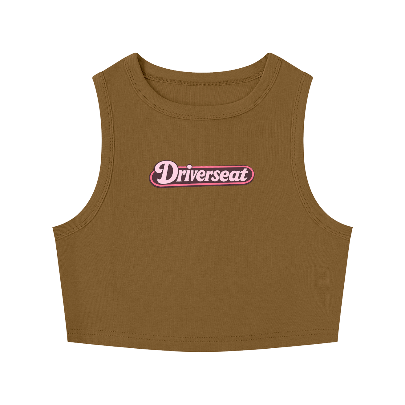 Snack Crewneck Crop Tank Top
