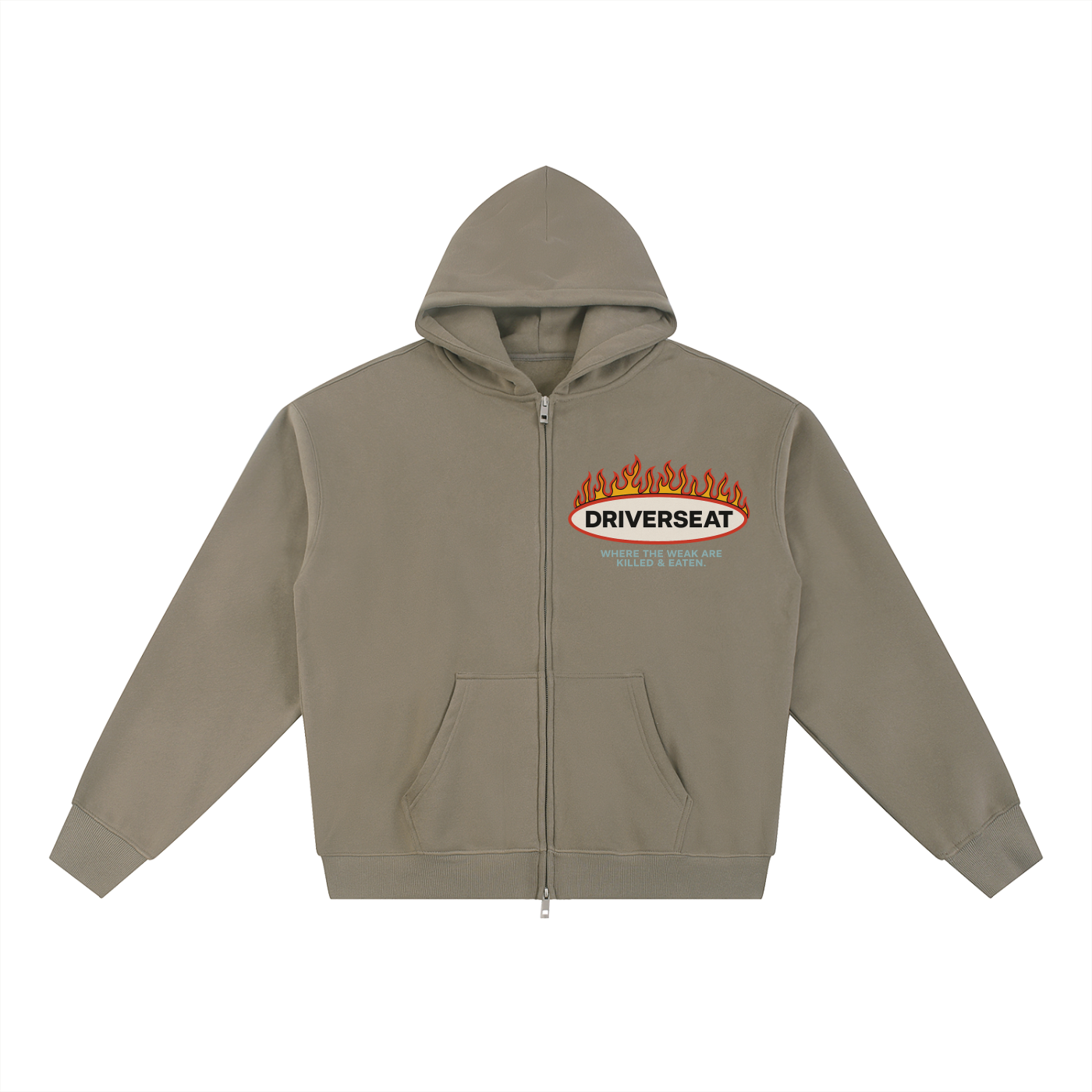 Feast or Famine Zip-Through Hoodie
