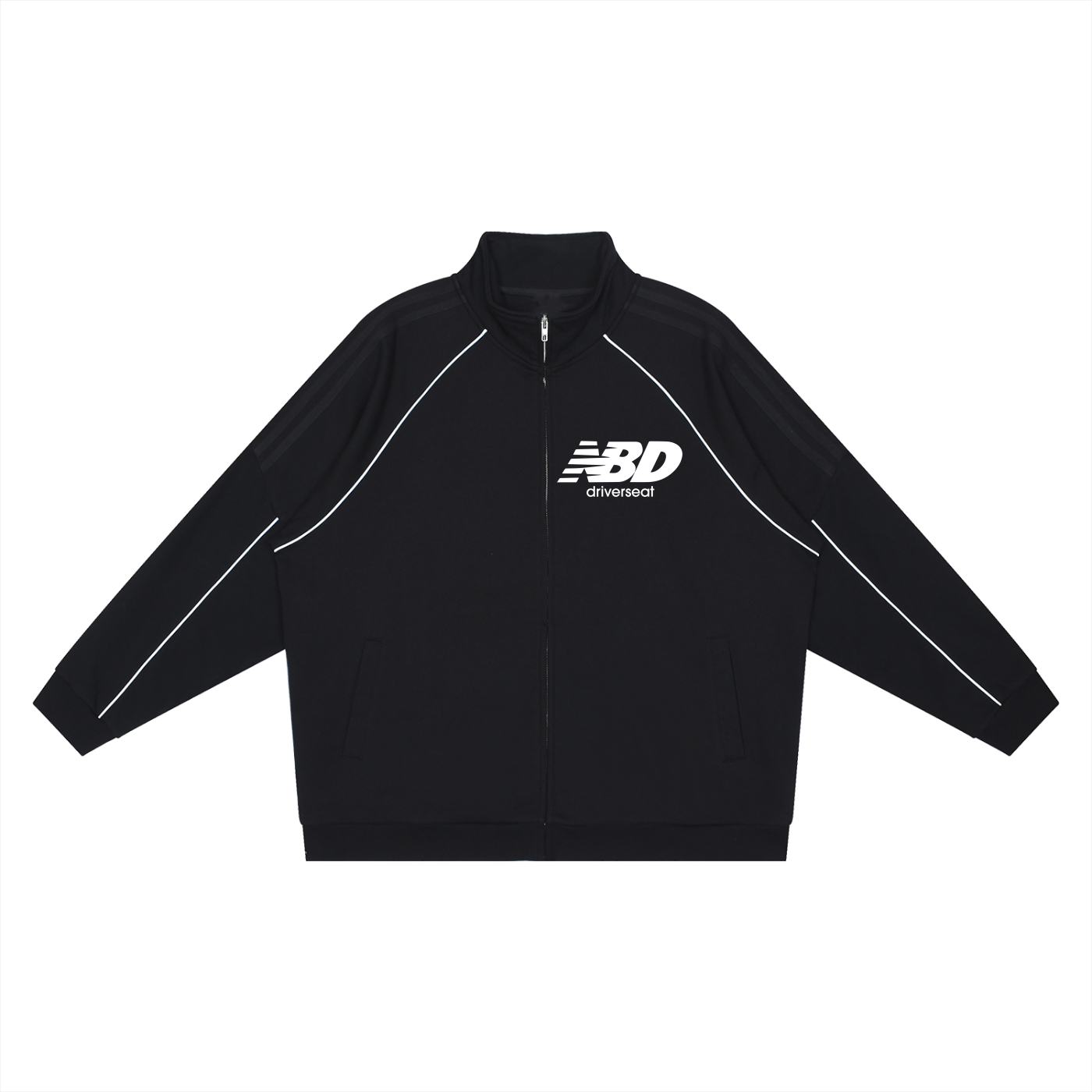 NEW Reflection Striped Sleeve  Jacket