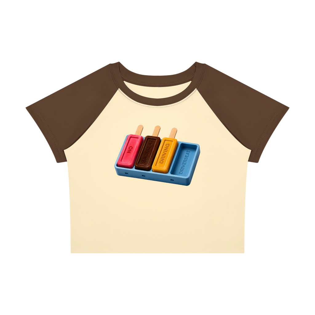 Women’s Ice Cream Raglan T-Shirt