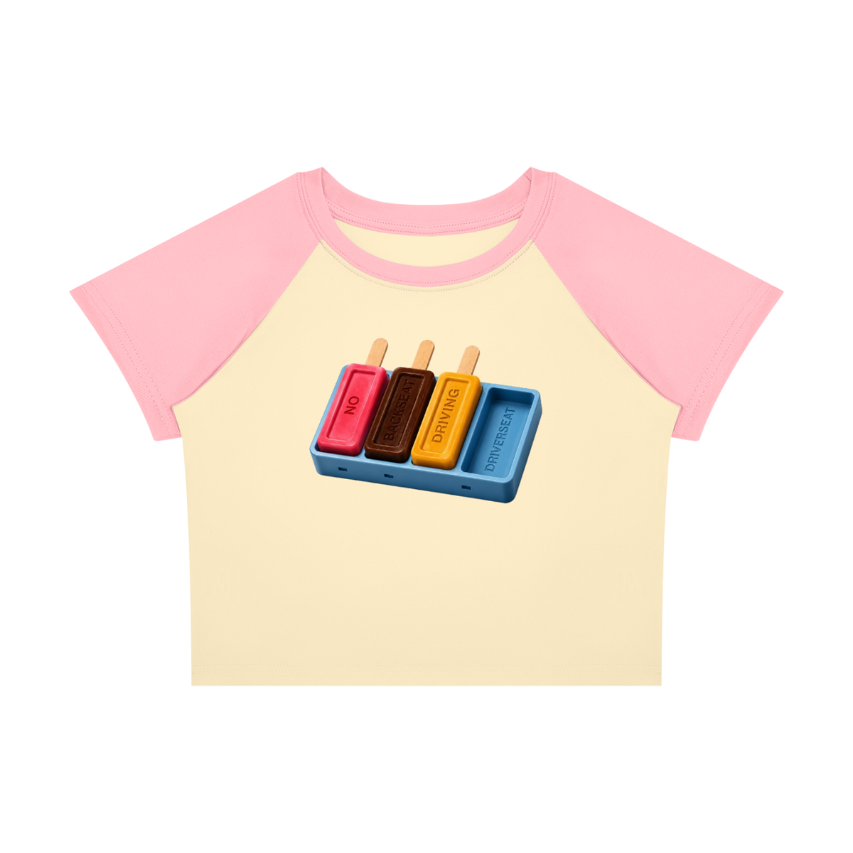 Women’s Ice Cream Raglan T-Shirt