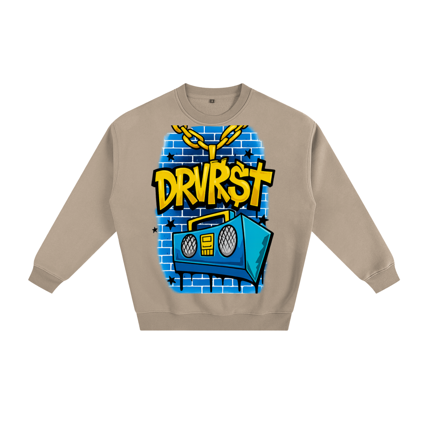 Hip Hop Fleeced Sweatshirt