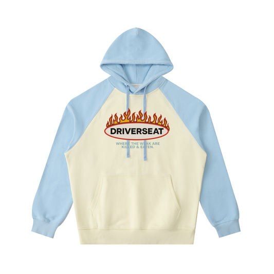 Feast or Famine Color-Block Hoodie